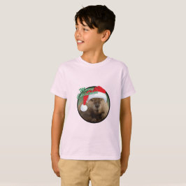 castor de navidades - Camiseta básica para niños