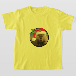 castor de navidades - Camiseta básica para niños
