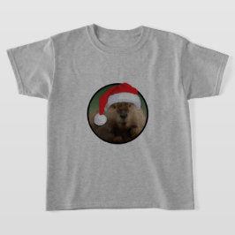 castor de navidades - Camiseta básica para niños