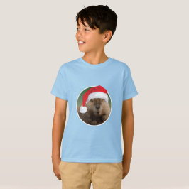 castor de navidades - Camiseta básica para niños