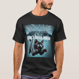 Casual de camiseta masculina con una inscripción m