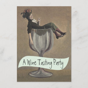 Casual Lady Wine Vidal invitaciones a la fiesta de