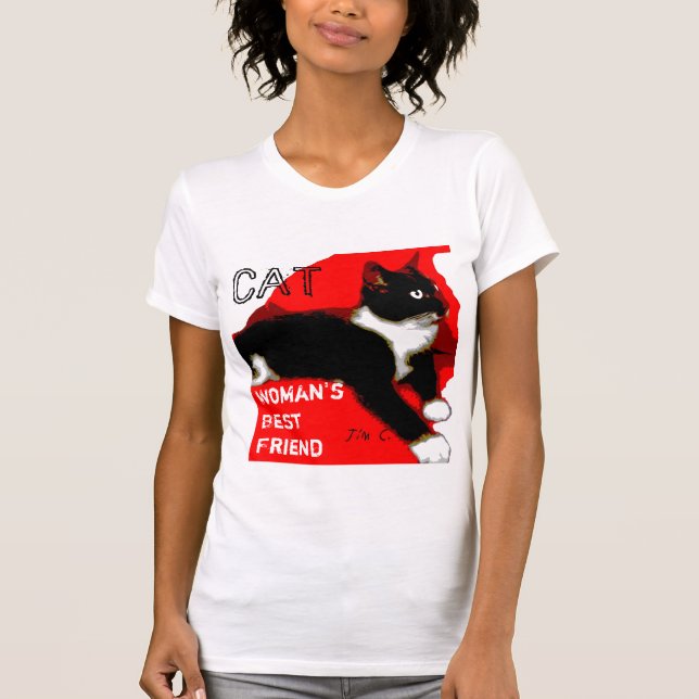 CAT, camiseta del mejor amigo de la mujer (Anverso)