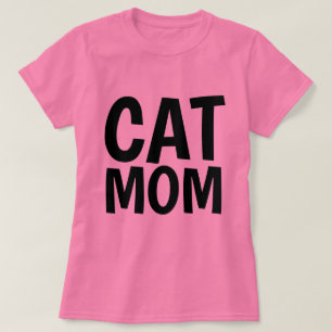 CAT Camisetas rosa MOM
