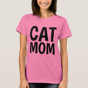 CAT Camisetas rosa MOM
