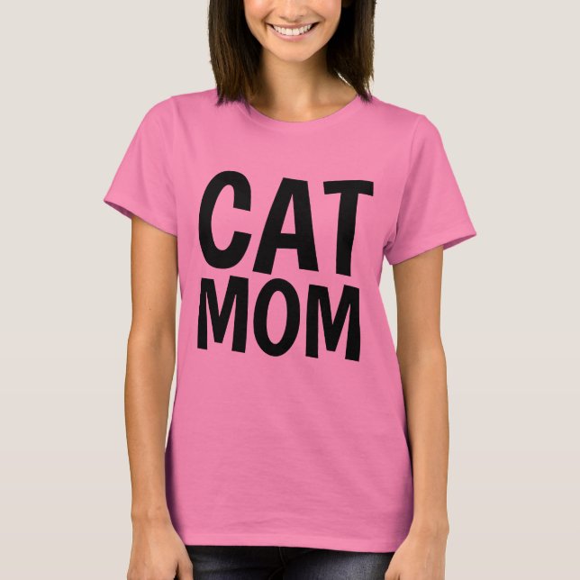 CAT Camisetas rosa MOM (Anverso)