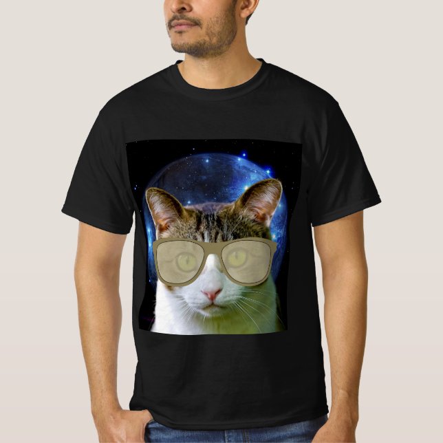CAT Camisetas SPACE CAT (Anverso)