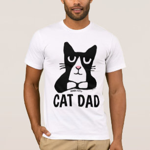 CAT DAD, camisetas de Panda Kitty