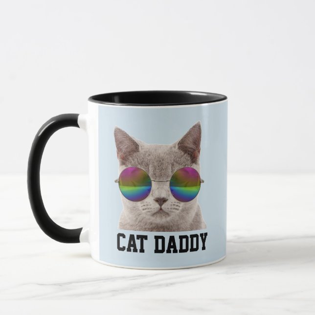 CAT DAD DADDY Café, tazas de sol (Izquierda)