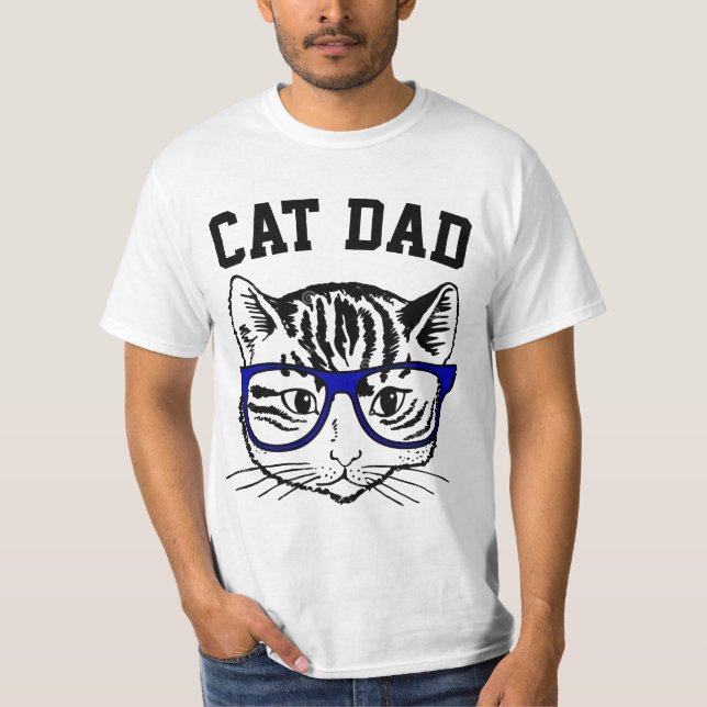 CAT DAD SUNGLASSES Camisetas GUAY (Anverso)