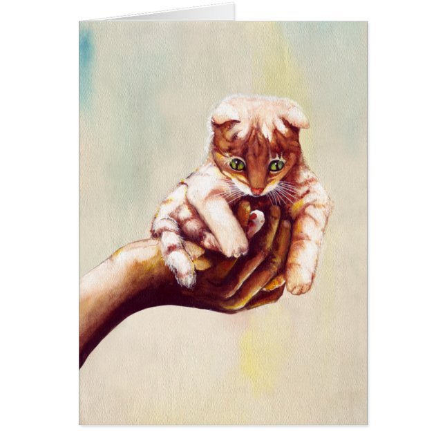 CAT EN LA MANO (Frente)