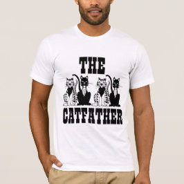 CAT FATHER DAD camisetas graciosas