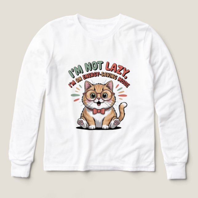 Cat in Energy Saving Mode (Diseño frontal)