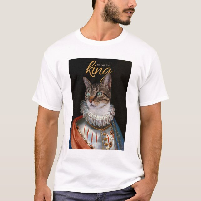 Cat La camiseta de un verdadero rey (Anverso)