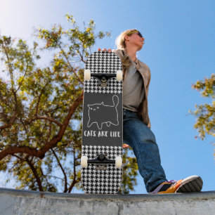 CAT LOVER CATS SON LIFE SKATEBOARD DECK