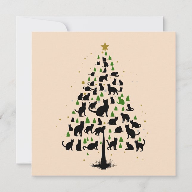 Cat Lover Christmas Tree 2 (Anverso)