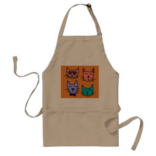 CAT LOVER delantales de cocina cute