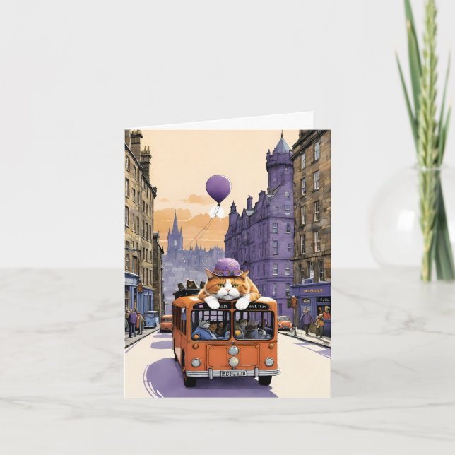 Cat Lover Just to Say I'm Thinking of You Blank (Anverso)