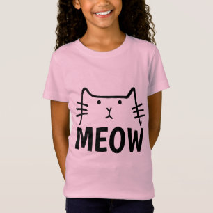 CAT LOVER MEOW Camisetas