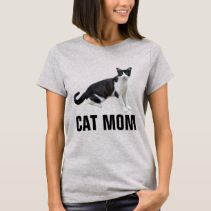 CAT MOM, camisetas CAT de TUXEDO