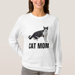 CAT MOM, camisetas CAT de TUXEDO