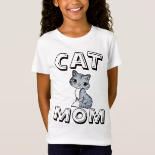 CAT MOM, camisetas Chicas