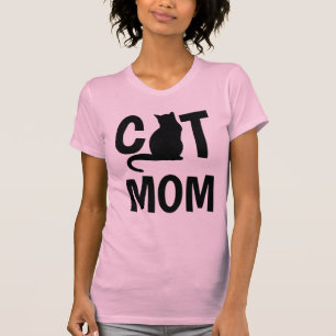 CAT MOM, camisetas rosas