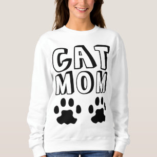 CAT MOM PAW IMPRESIONA camisetas