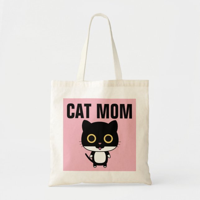 CAT MOM TOTE bolsa (Frente)