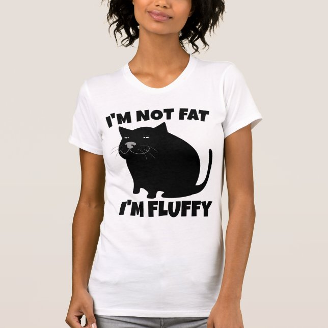 CAT NO CAMISETAS DE GRASA FLUFFY (Anverso)