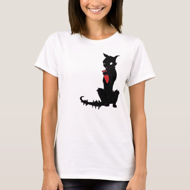 CAT TOMÓ TU camiseta de LENGUA encima (Anverso)