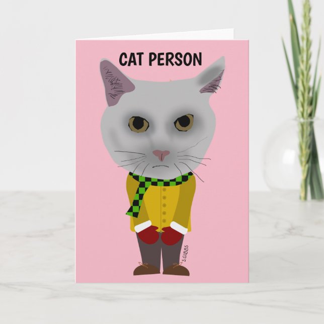 CAT USANDO TARJETAS DE RECIBIMIENTO DE ARTE DE ROP (Anverso)