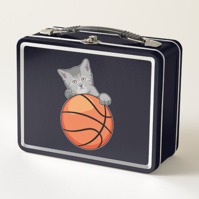 Cat with Basketball (Anverso)