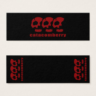 catacomberry skuletons BOOKMARKER