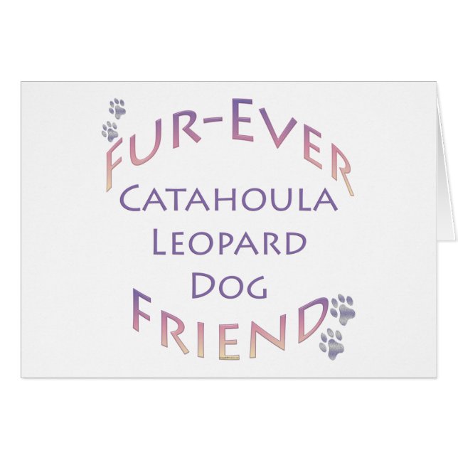 Catahoula Leopard Dog Furever (Anverso (Horizontal))