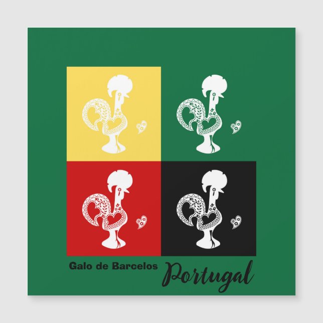 Catálogo portugués de Barcelos colorido (Anverso)