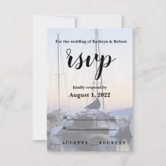 Catamarán en la boda del puerto de Lahaina RSVP