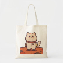Catarata cósmica: Bolsa de Tote para gato astronau