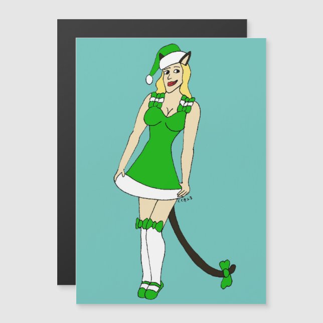 Catarata de Navidades verdes (Anverso/Reverso)