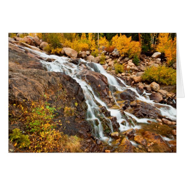 Catarata en el Parque Nacional Grand Teton (Anverso (Horizontal))