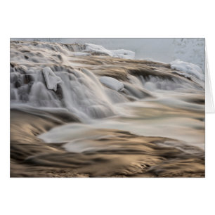 Catarata Godafoss, invierno, Islandia