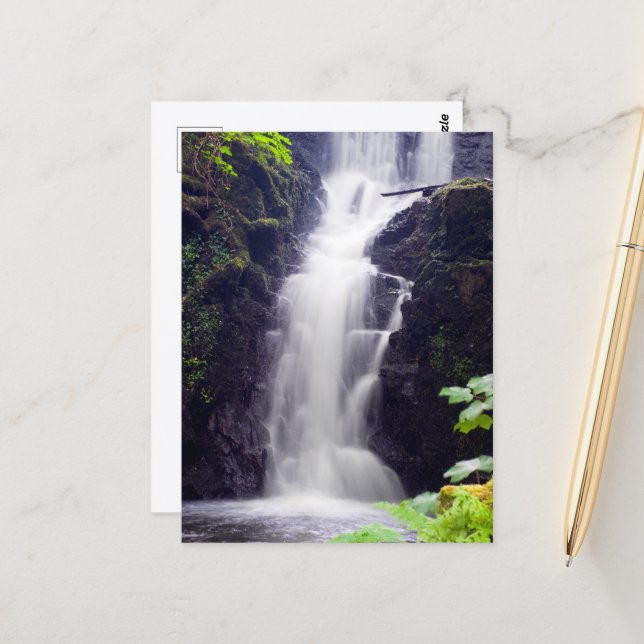 Catarata, postal de Escocia (Anverso/Reverso In Situ)