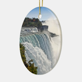 Cataratas americanas - Ornamento de feriado del Ni