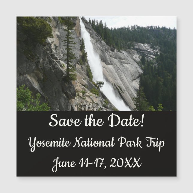 Cataratas de Nevada en el Parque Nacional Yosemite (Anverso)