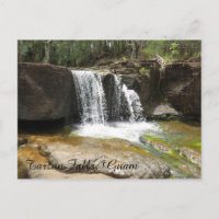 Cataratas de Tarzan, postal de Guam