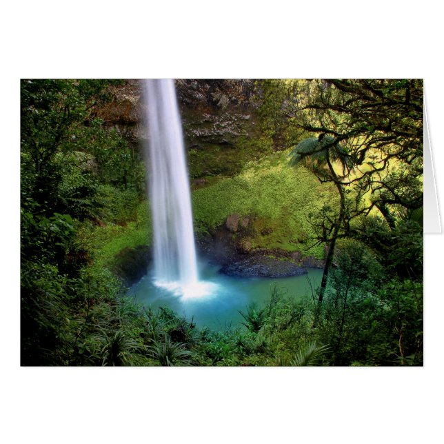 Cataratas de velo de novias, NZ (Anverso (Horizontal))