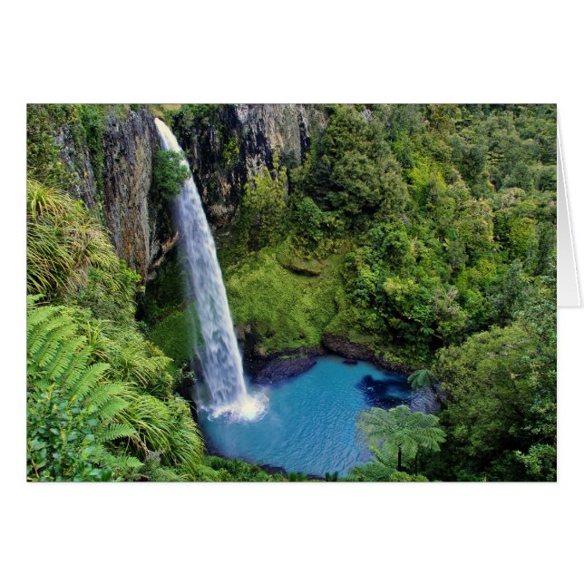 Cataratas de velo de novias, NZ (Anverso (Horizontal))