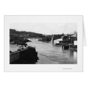 Cataratas de Willamette y la ciudad de Oregon