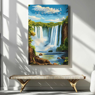 Cataratas del Iguazú Decoración de pared en lienzo