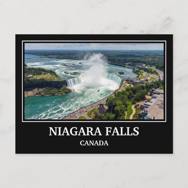 Cataratas del Niágara | Canada Falls Canadá Postal (Anverso)